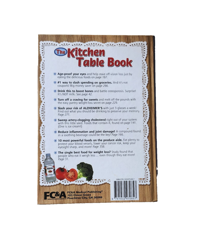 THE KITCHEN TABLE BOOK: 1,427 Kitchen Cures and Pantry Portions (2009) 374 pages gallery