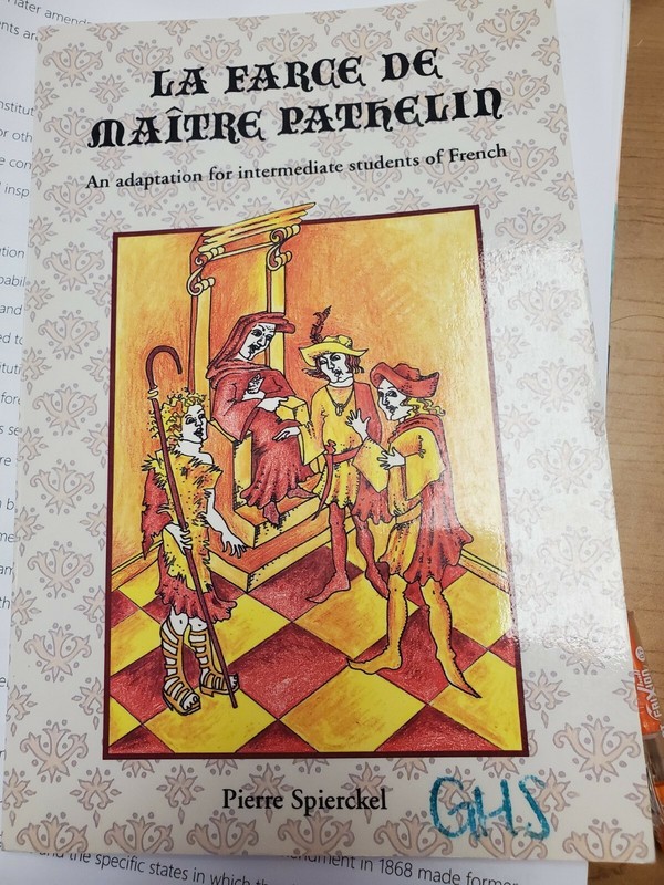 0-8442-1189-3 La Farce de Maitre Pathelin – FRENCH National Textbook Company 