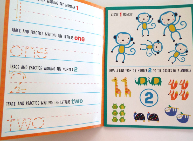 2 Playskool Write On - Wipe Off books: ABC's & 123's Learn on the Go ~Educate! gallery