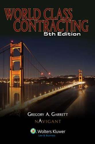 World Class Contracting, Fifth Edition by CCH Incorporated: Used