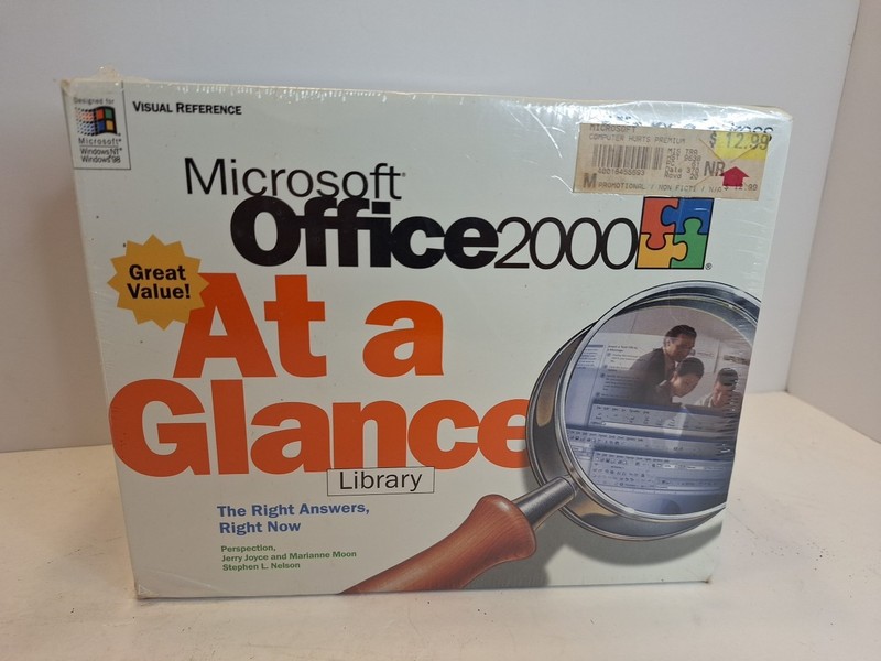 Microsoft Office 2000 At A Glance Library Visual Reference PC Computer IT Press