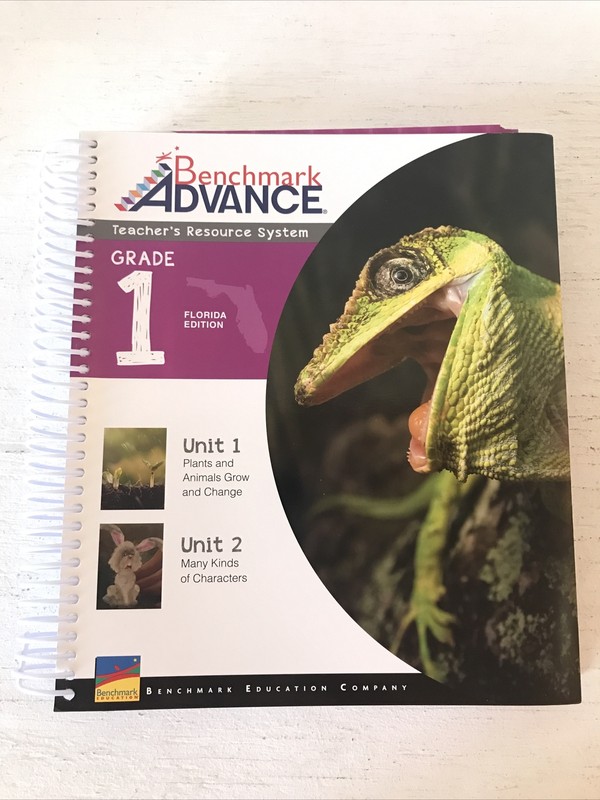 Benchmark Advance, Grade 1 Unit 1 & 2 Teacher Resource System, Florida Edition