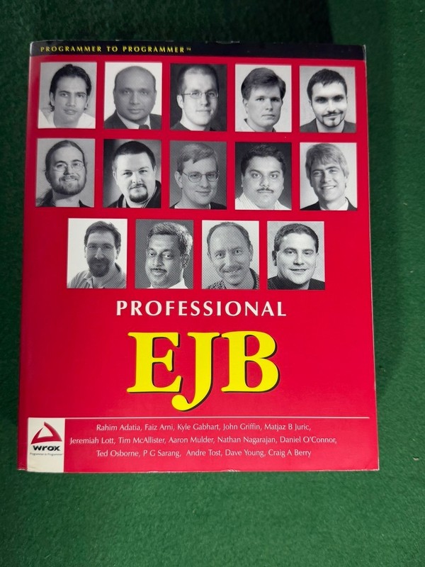 Wrox Programmer to Programmer Lot of 5 — Java, EJB, PHP, J2EE — Vintage Programm gallery