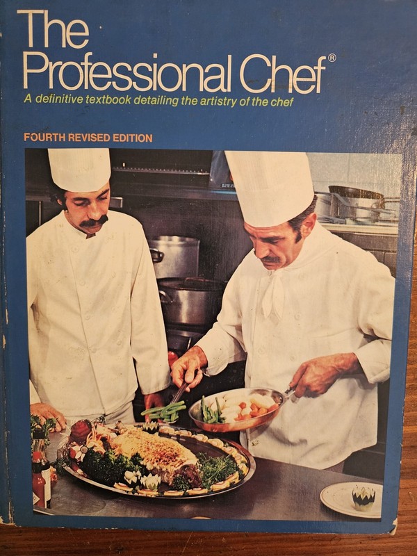The Professional Chef Fourth Revised Edition Hardcover Culinary Institute of Am…