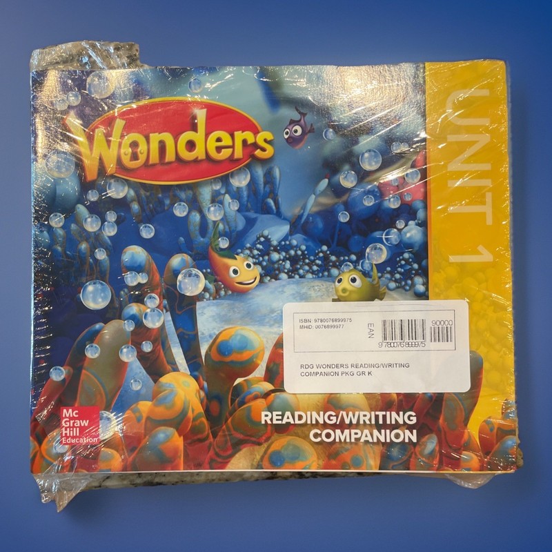McGraw Hill Wonders Reading/Writing Companion GRADE K Set Units 1-10 Homeschool