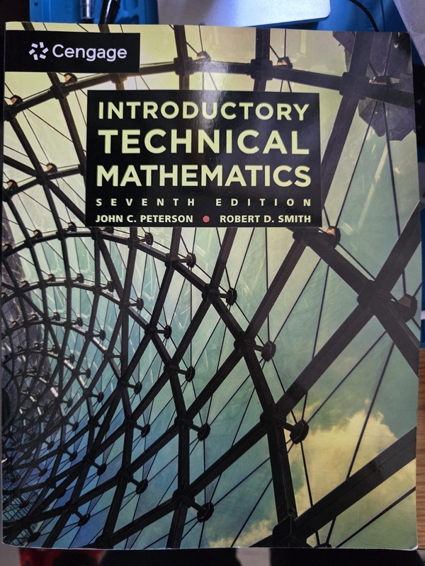 Introductory Technical Mathematics 7th Edition College Textbook