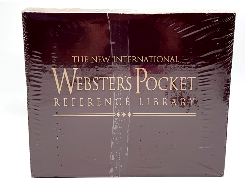 The New International Webster’s Pocket Reference Library – Complete 8 Volume Set