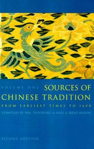 Sources of Chinese Tradition, Vol. 1 – Paperback – GOOD