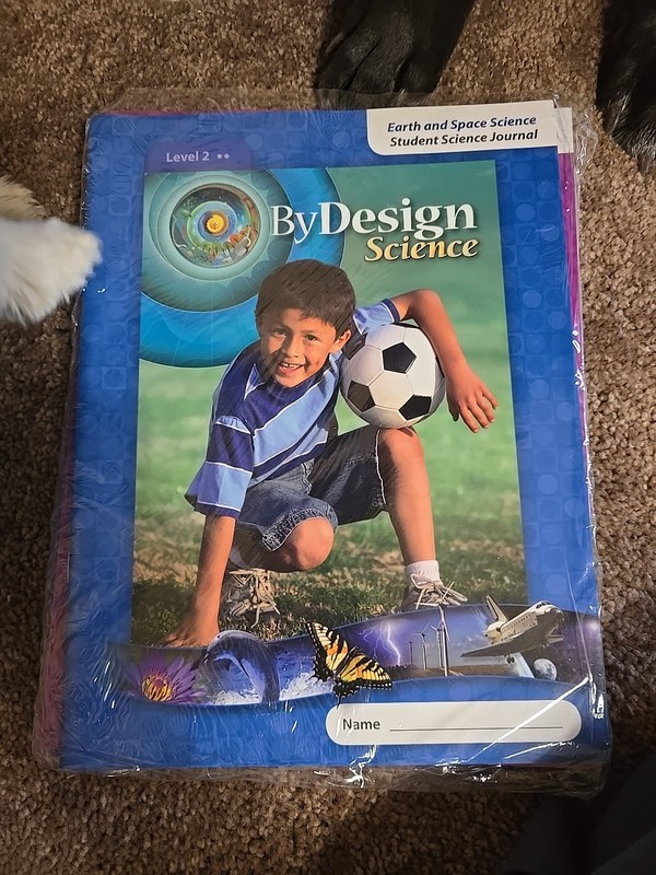 ByDesign Science Level 2 Student Science Journal Paperback Book New/Open Package