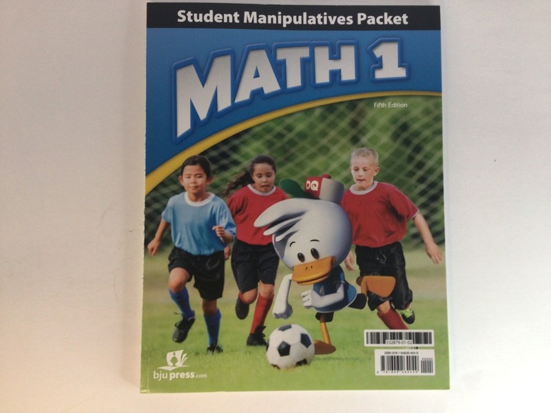BJU Press – Math 1 Student Manipulatives Packet *5th ed.* 9781646264049