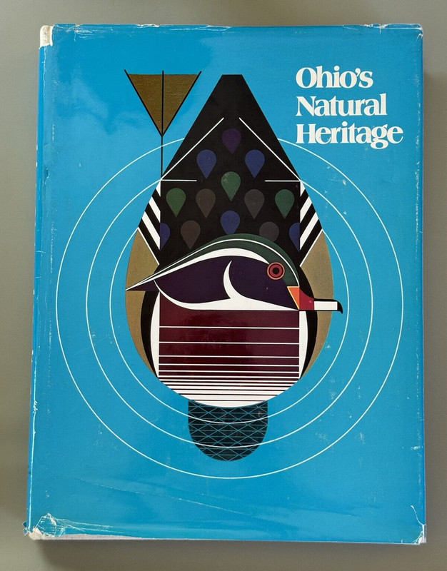 HB Book Ohio’s Natural Heritage edited by Michael B. Lafferty VTG 1979