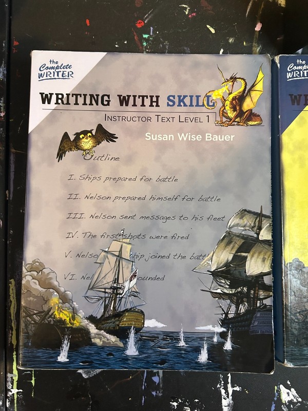 Writing With Skill Level 1 Student Workbook & Instructor Text Set Susan Wise Bau gallery