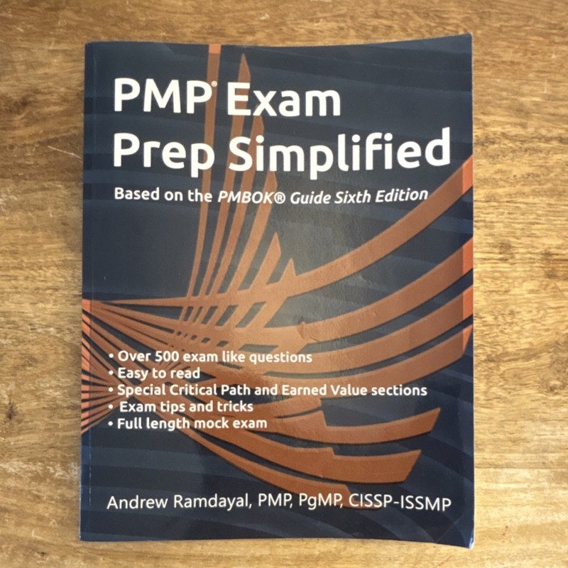 Andrew Ramdayal PMP Exam Prep Simplified PMBOK 6th Study Guide Mock Exam 475p