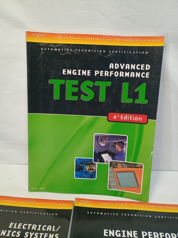 Thomson Delmar Learning Engine Performance Test A6 A8 L1 Study Guide 4th Ed Book gallery