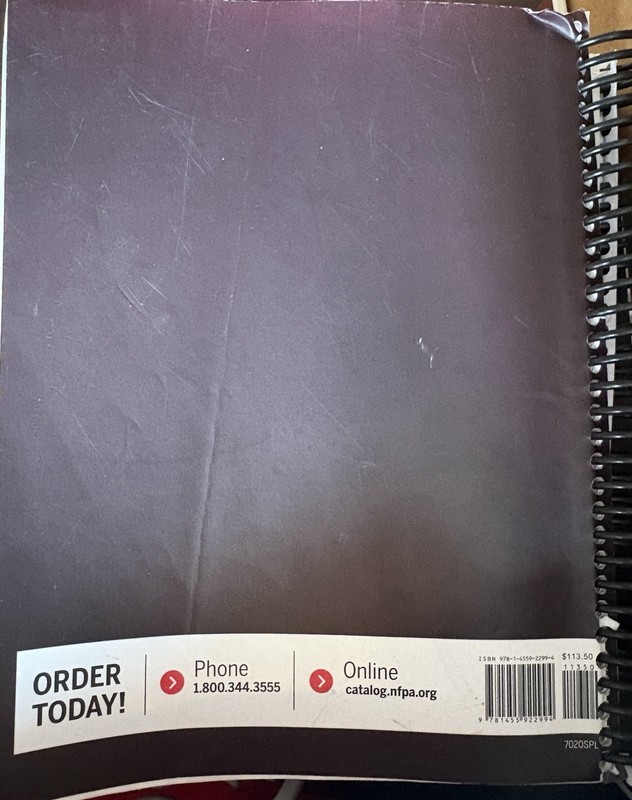 NFPA 70 National Electrical Code NEC 2020 Spiral Bound Book gallery