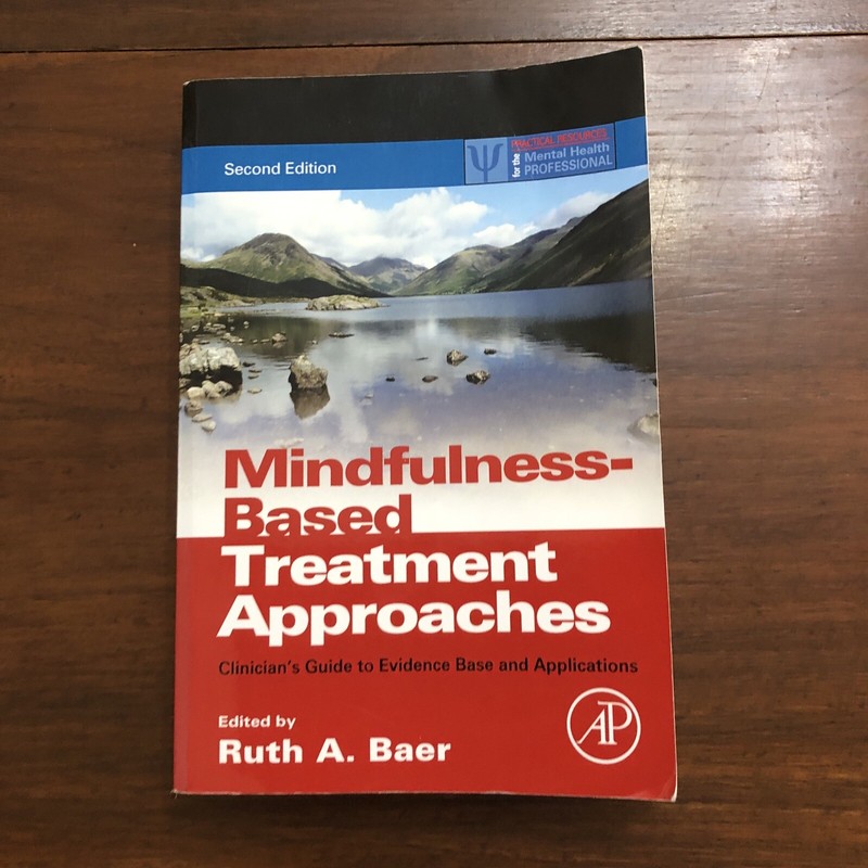 Mindful Based Treatment Approaches Ruth Baer For Mental Health Professionals PB