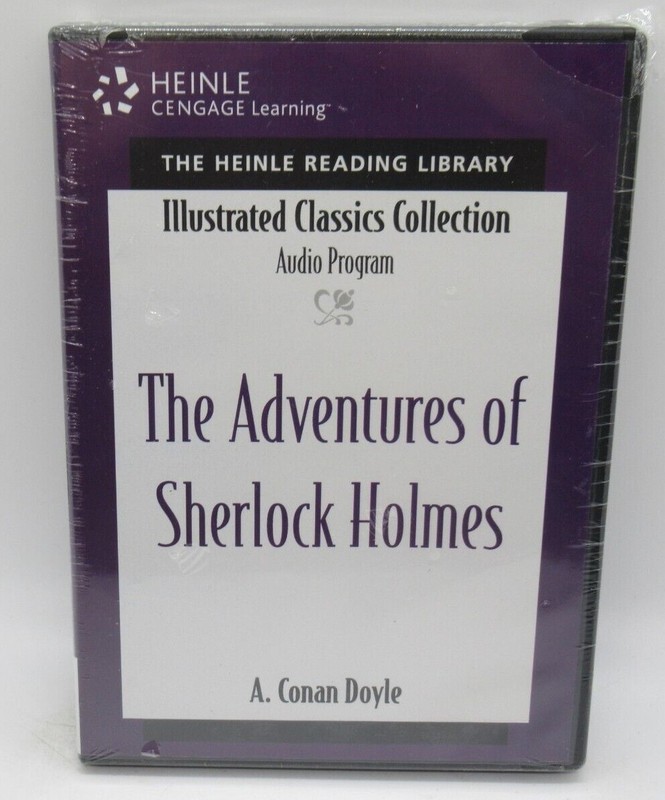 ADVENTURE OF SHERLOCK HOLMES 2-DISC AUDIO CD SET, HEINLE CENGAGE LEARNING, DOYLE