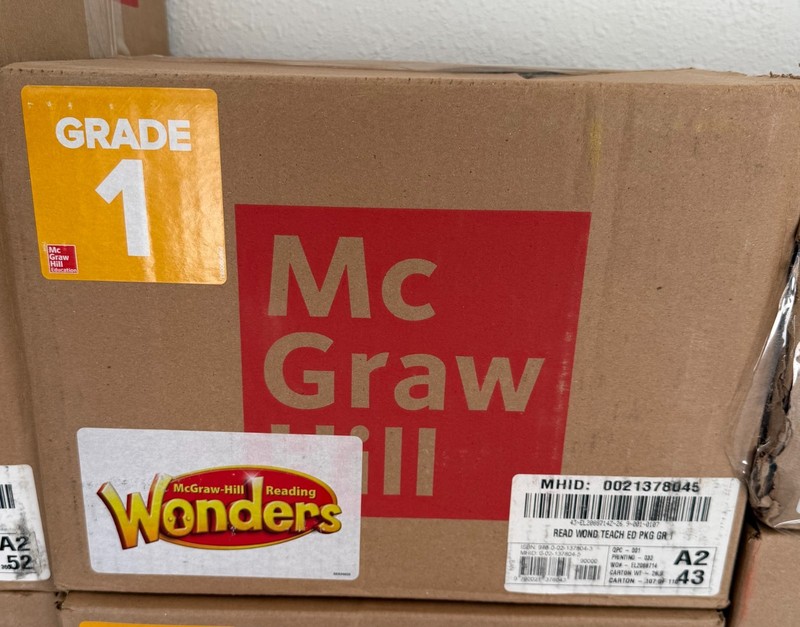 Grade 1 Wonders Teacher Edition Set Units 1-6 NEW 2017 Complete Curriculum