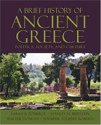 A Brief History of Ancient Greece: Polit- 0195156811, Sarah B Pomeroy, paperback