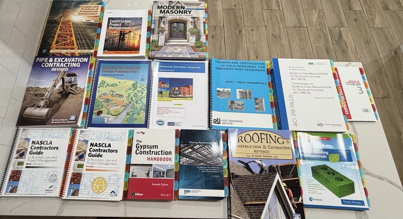 Highlighted and Tabbed Georgia GC Reference Book Set for NASCLA exam gallery