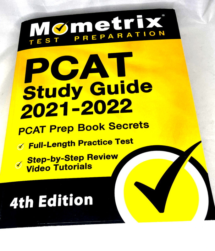 PCAT Study Guide 2021-2022 Prep Book Secrets 4th Edition Practice Test Tutorial