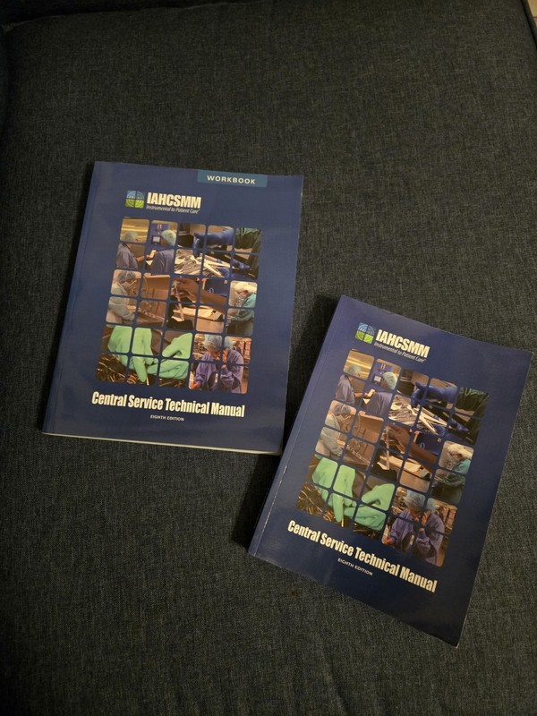Central Service Technical Manual & Workbook: Eighth Edition Workbook by IAHCSMM