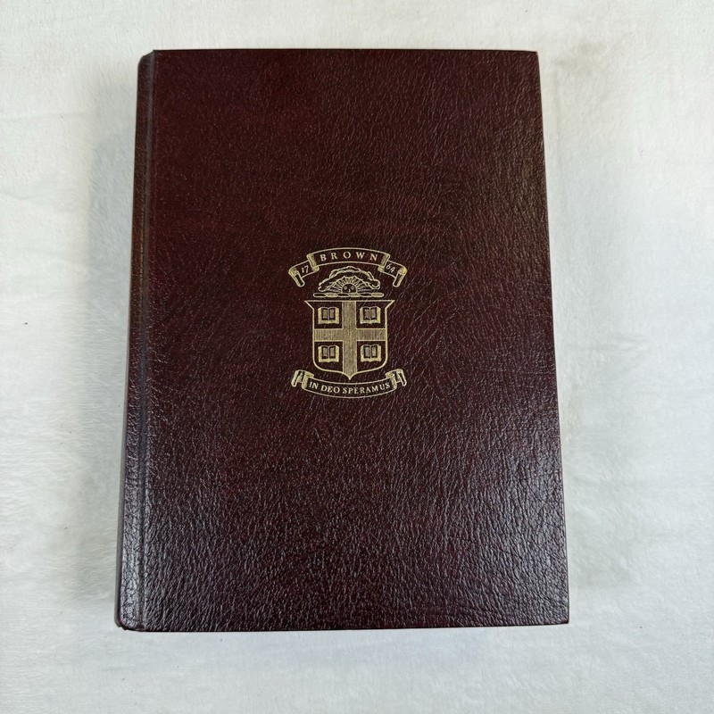 Merriam-Webster Collegiate Dictionary 10th Edition Brown University Leather HC