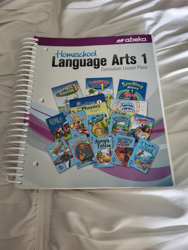 Abeka Language Arts 1 Curriculum Lesson Plans