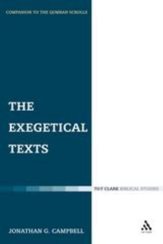 Exegetical Texts, Paperback by Campbell, Jonathan G., Brand New, Free shippin…