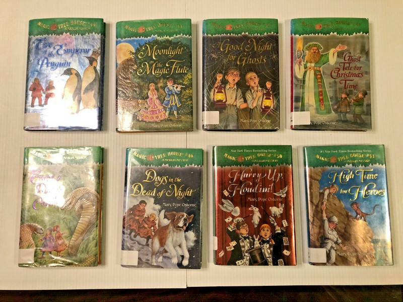 Magic Tree House Bundle of 17 various numbered Elementary Readers 1998