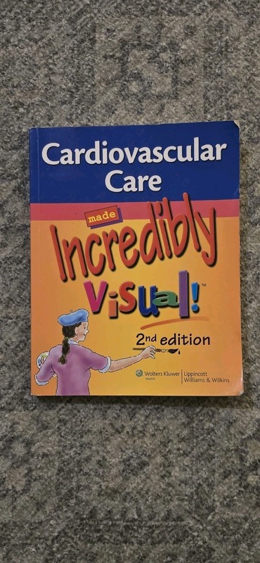 Cardiovascular Care Made Incredibly Visual 2nd Edition LWW Nursing Reference