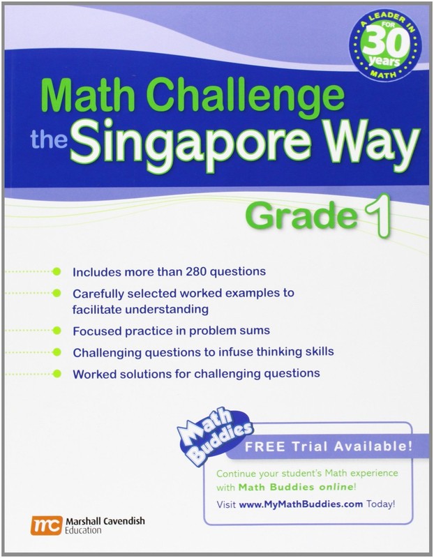 Math Challenge the Singapore Way, Grade 1