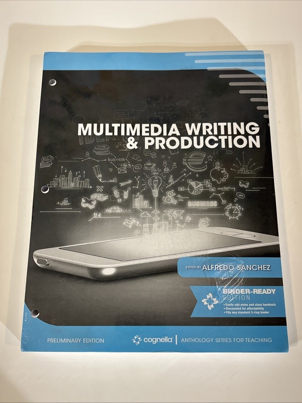 Multimedia Writing & Production 1st Edition Cognella Academic Publishing Book