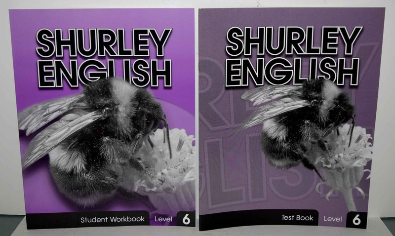 Shurley English Level 6 Student Workbook &Test Book SET Brand New FREE SHIPPING