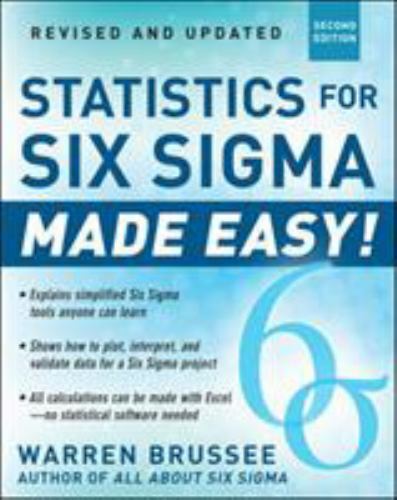 Statistics for Six Sigma Made Easy! Revis- 007179753X, Warren Brussee, paperback