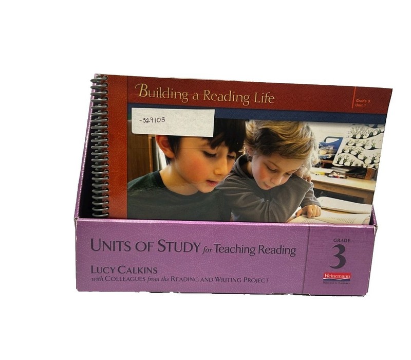 Units of Study Teaching Reading Grade 3 Lucy Calkins Heinemann,NEW