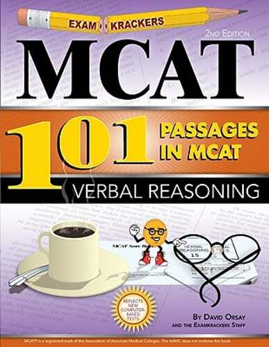 Examkrackers 101 Passages in MCAT Verbal Reasoning by Orsay Jonathan: Used