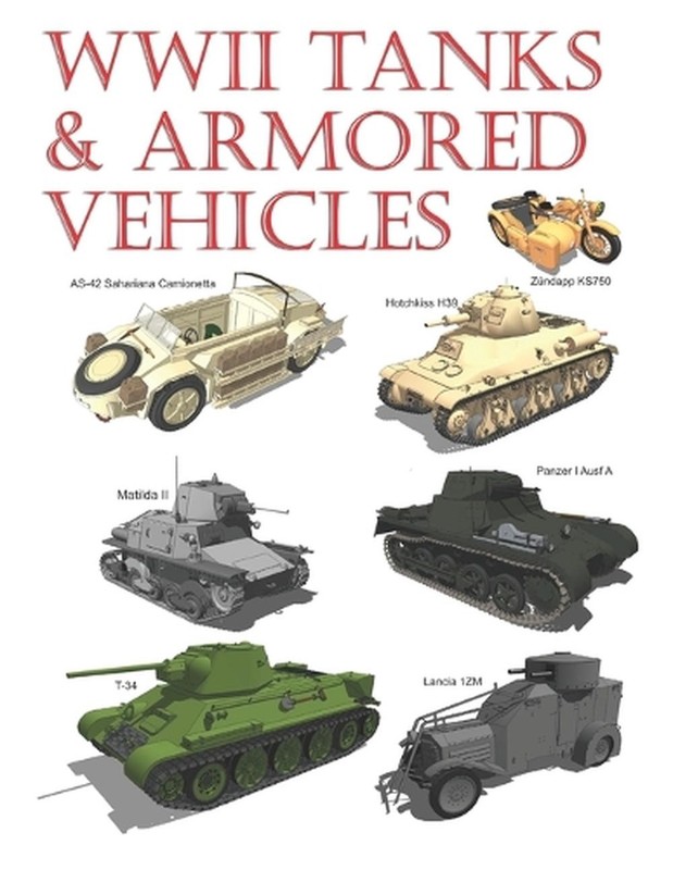 WWII Tanks & Armored Vehicles: Volume 1 by Luis Ayala Paperback Book