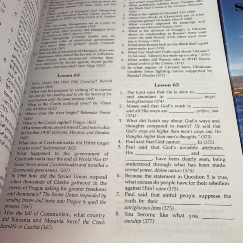 Notgrass Exploring World Geography Curriculum Package + Student Review Answer gallery