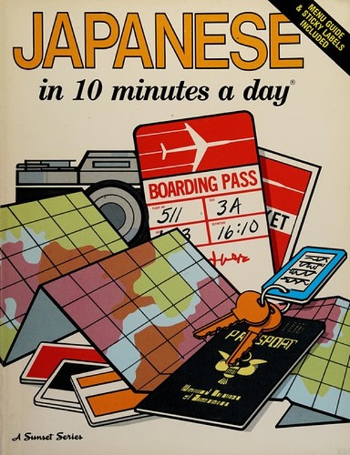 Japanese in 10 Minutes a Day Paperback Kristine K. Kershul