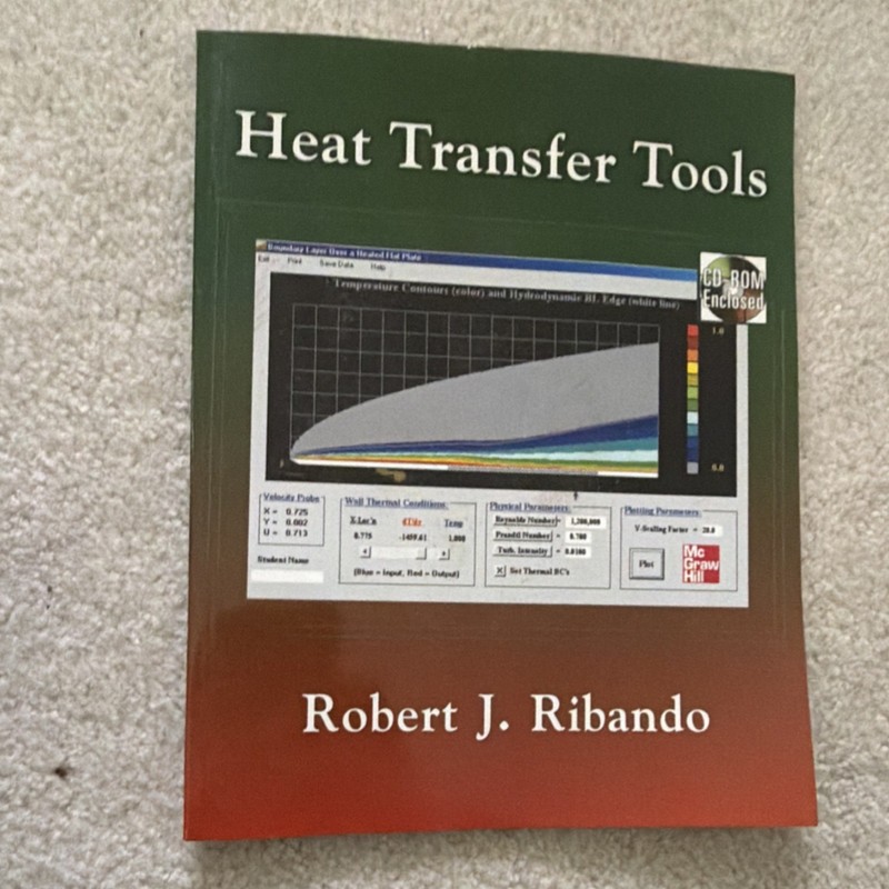 Heat Transfer Tools Robert J. Ribando McGraw-Hill Trade Paperback CD-ROM
