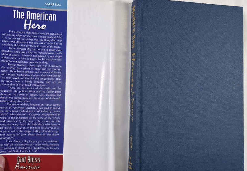 Signed Modern Day Heroes Red Volume Defense America Bill Perkins Pete Mitchell gallery