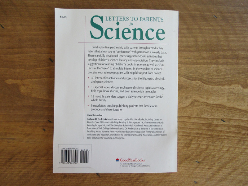 Letters to Parents in Science Grade 3-6 gallery