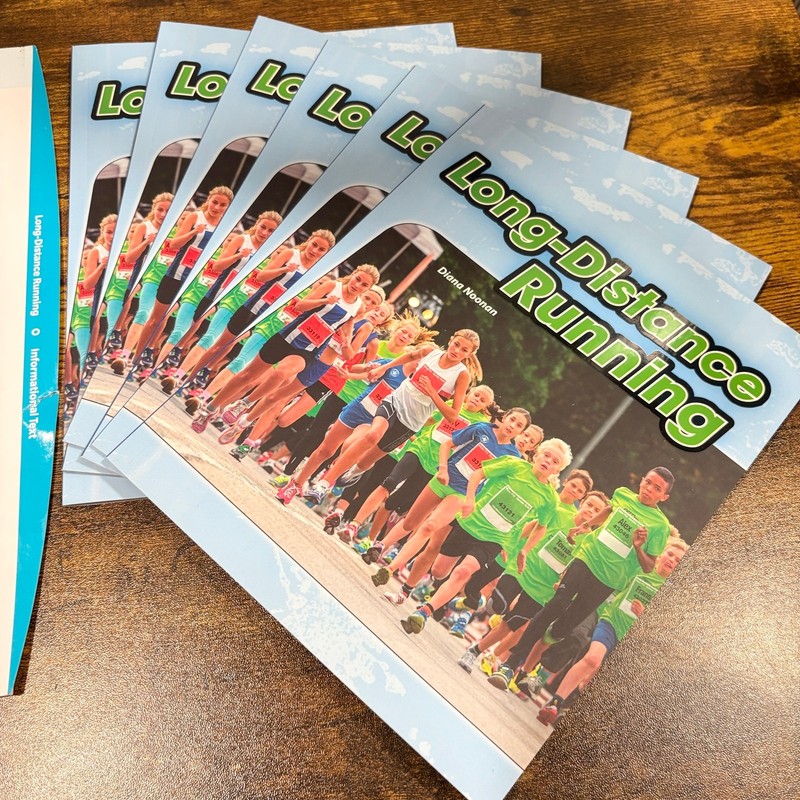 Rigby PM Leveled Reader Long Distance Running 6 Books w/ Instructional Guide gallery