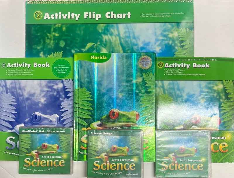 Grade 2 Scott Foresman Science Curriculum +Workbook & CD Bundle Homeschool 2nd