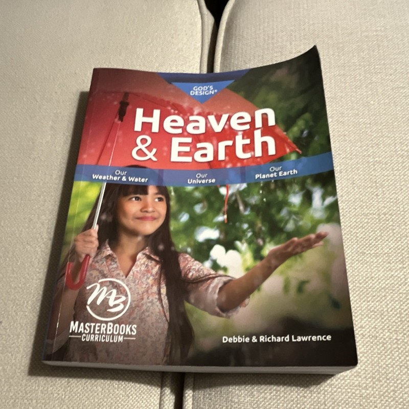 Master Books God’s Design Heaven & Earth Textbook Middle School PB Science