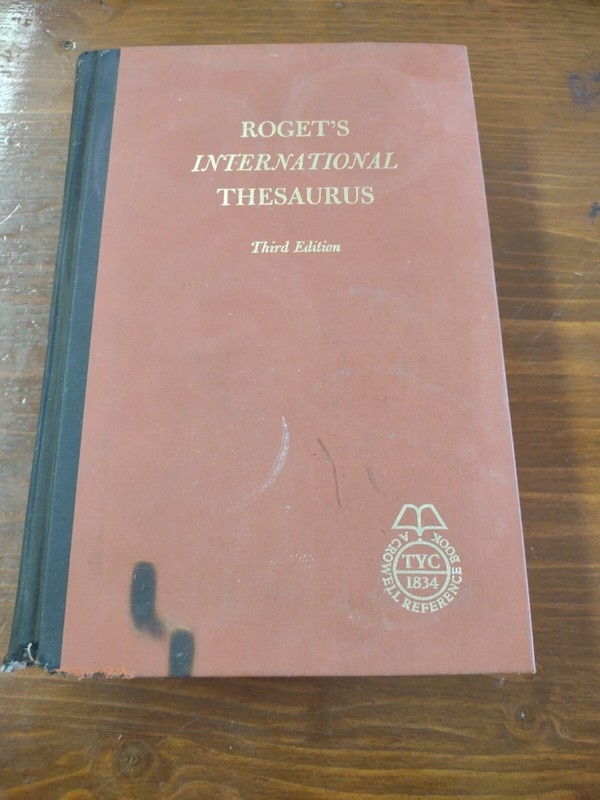 Vintage 1966 Roget’s International Thesaurus – Third Edition – Thomas Y. Crowell