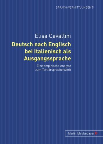 Deutsch nach Englisch bei Italienisch als Ausgangssprache: Eine empirische Analy