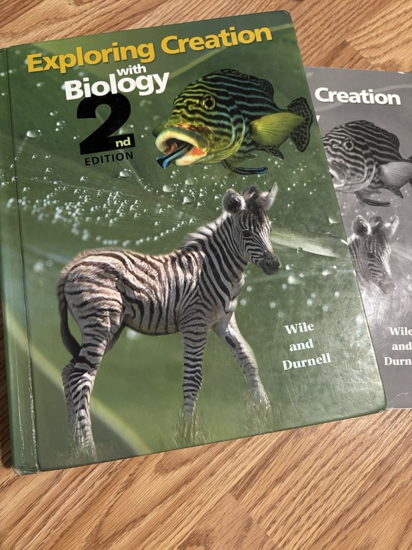 Apologia Exploring Creation with Biology 2nd Edition Textbook, Solutions &Test