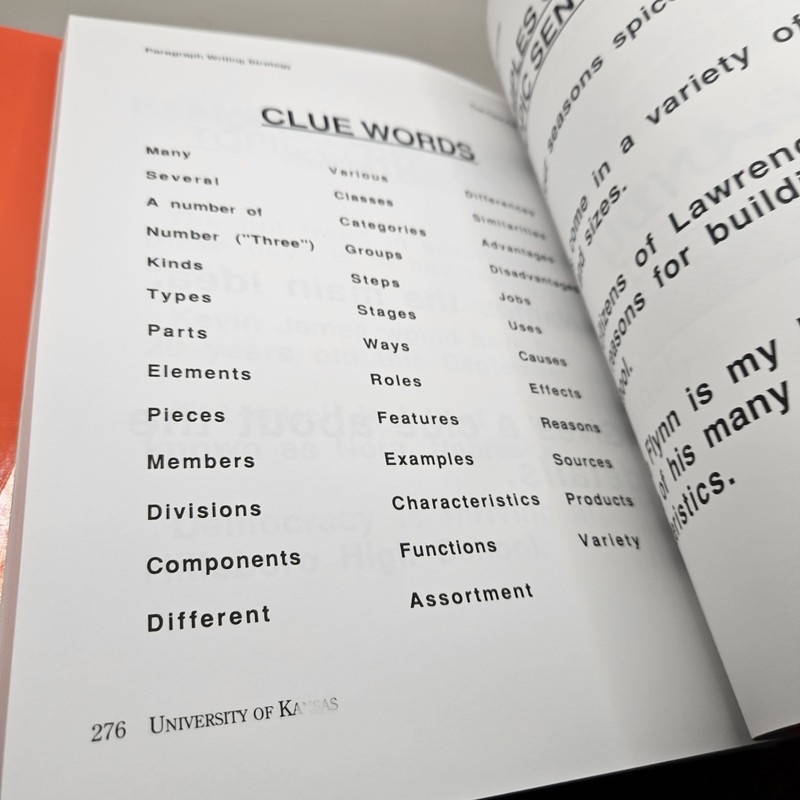 The Paragraph Writing Strategy Jean Schumaker Student Lessons & Instructor's... gallery